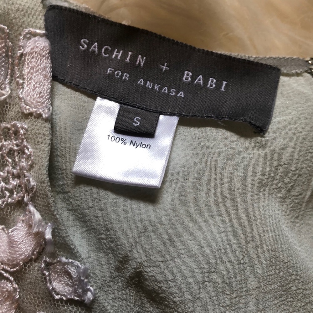 Sachin + Babi | for Ankasa mint and white top S - Picture 2 of 5